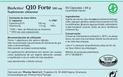 Coenzima Q10 - BioActivo Q10 Forte 100 mg da PharmaNord