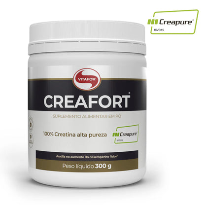 Creatina - Creafort (Creapure) da Vitafor (Pote 300g)