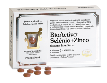 Selénio+Zinco - BioActivo Selénio+Zinco da PharmaNord