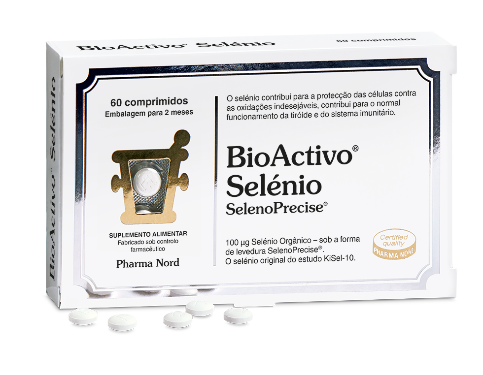 Selénio - BioActivo Selénio da PharmaNord (60 comprimidos)