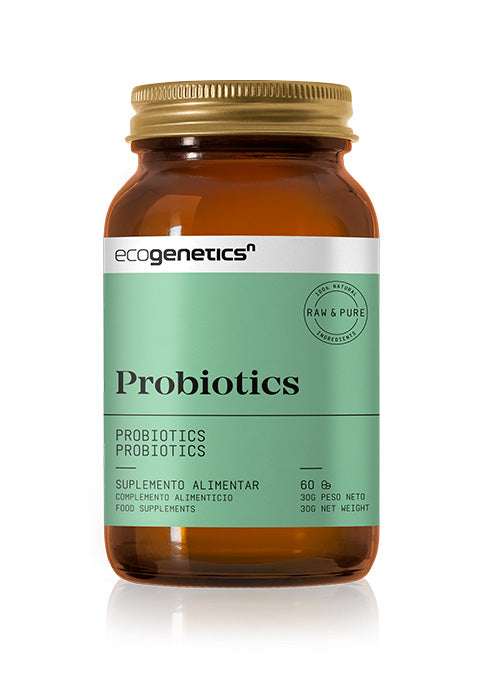 Probiótico 100 biliões com 14 cepas - Probiotics da EcogeneticsN (60 cápsulas)