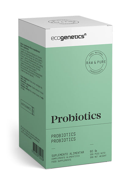 Probiótico 100 biliões com 14 cepas - Probiotics da EcogeneticsN (60 cápsulas)